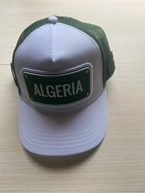 FIFA World Cup 2026 ALGERIA Green & White Trucker Hat (rare)